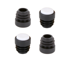 PTFE Stuhlgleiter Stopfen für Rundrohr 16mm - 17mm