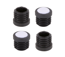PTFE Stuhlgleiter Stopfen für Rundrohr 27mm - 29mm