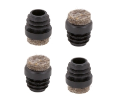 Filz Stuhlgleiter Stopfen für Rundrohre 23mm - 25mm