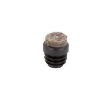 Filz Stuhlgleiter Stopfen für Rundrohre 11mm - 12mm