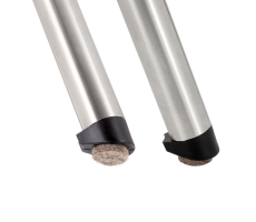 Filz Stuhlgleiter Stopfen für schräge Rundrohre 16mm - 17mm 12° - 18°