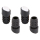 PTFE Stuhlgleiter Stopfen für schräge Rundrohre 18mm - 19mm 12° - 18°