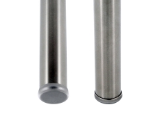Edelstahl Stuhlgleiter Stopfen für Rundrohr 14mm - 15mm
