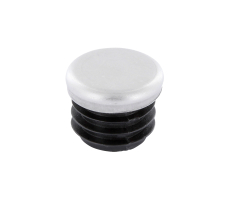 Edelstahl Stuhlgleiter Stopfen für Rundrohr 18mm - 19mm