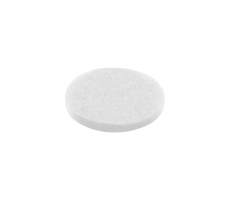 Filzgleiter selbstklebend rund weiß 22mm