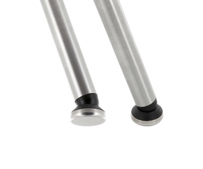 Edelstahl Stuhl- Gelenkgleiter für Rundrohre 10mm - 11mm