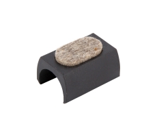 Filz Klemmschalengleiter ohne Zapfen f�r Freischwinger LANG