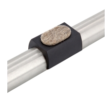 Filz Klemmschalengleiter ohne Zapfen für Freischwinger LANG 24mm - 26mm