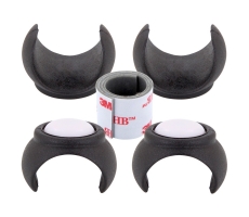 PTFE Stuhlgleiter ohne Zapfen für Freischwinger  34mm - 36mm