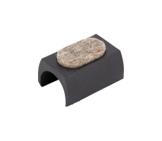 Filz Klemmschalengleiter mit Zapfen für Freischwinger LANG 18mm - 20mm