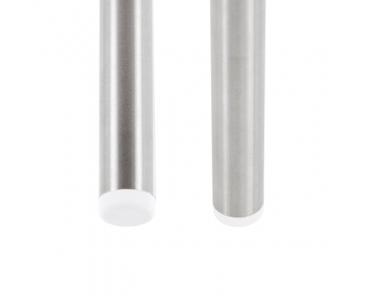 Kunststoff Stuhlgleiter Stopfen für Rundrohre 10mm - 12mm Weiß