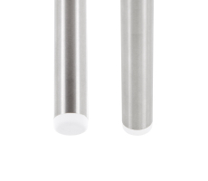 Kunststoff Stuhlgleiter Stopfen für Rundrohre 14mm - 15mm Weiß