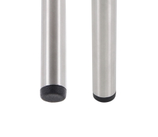 Kunststoff Stuhlgleiter Stopfen für Rundrohre 20mm - 22mm Schwarz