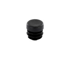 Kunststoff Stuhlgleiter Stopfen für Rundrohre 25mm - 27mm Schwarz
