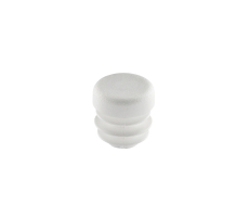 Kunststoff Stuhlgleiter Stopfen für Rundrohre 27mm - 29mm Weiß