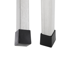 Kunststoff Stuhlkappen für eckig Rohre 25mm x 25mm