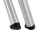 Kunststoff Stuhlgleiter Stopfen für schräge Rundrohre 16mm - 17mm 12° - 18°