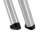 Kunststoff Stuhlgleiter Stopfen für schräge Rundrohre 20mm - 22mm 18° - 22°