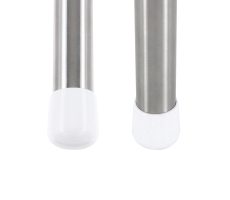 Kunststoff Stuhlkappen für Rundrohre 10mm weiß