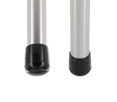 Kunststoff Stuhlkappen für Rundrohre 16mm schwarz