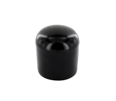 Kunststoff Stuhlkappen für Rundrohre 18mm schwarz