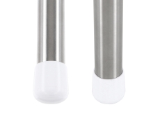 Kunststoff Stuhlkappen für Rundrohre 20mm weiß