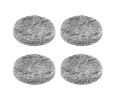 Premium Filzgleiter 6mm dick selbstklebend rund 