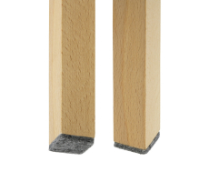 Premium Filzgleiter 6mm dick selbstklebend eckig