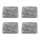 Premium Filzgleiter 6mm dick selbstklebend eckig