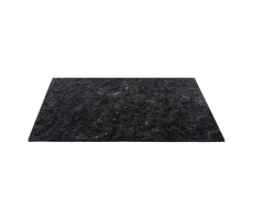 Premium Filzzuschnitt 6mm dick selbstklebend Schwarz 100mm x 165mm