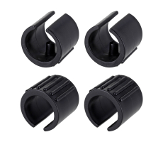 Kunststoff Klemmgleiter mit Zapfen für Freischwinger  14mm - 16mm
