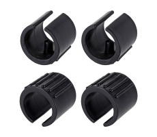 Kunststoff Klemmgleiter mit Zapfen für Freischwinger  20mm - 22mm