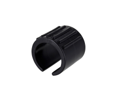 Kunststoff Klemmgleiter ohne Zapfen für Freischwinger  20mm - 22mm
