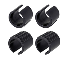 Kunststoff Klemmgleiter ohne Zapfen für Freischwinger  20mm - 22mm