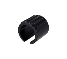 Kunststoff Klemmgleiter ohne Zapfen für Freischwinger  24mm - 26mm