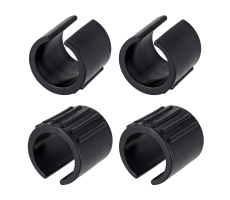 Kunststoff Klemmgleiter ohne Zapfen für Freischwinger  24mm - 26mm