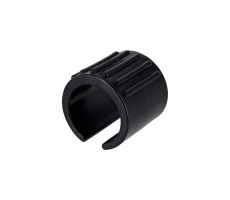 Kunststoff Klemmgleiter ohne Zapfen für Freischwinger  28mm - 30mm