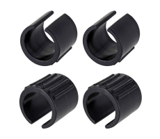 Kunststoff Klemmgleiter ohne Zapfen für Freischwinger  28mm - 30mm