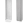 Kunststoff Stuhlgleiter Stopfen für eckige Rohre 19mm x 19mm Weiß