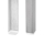 Kunststoff Stuhlgleiter Stopfen für eckige Rohre 30mm x 30mm Weiß
