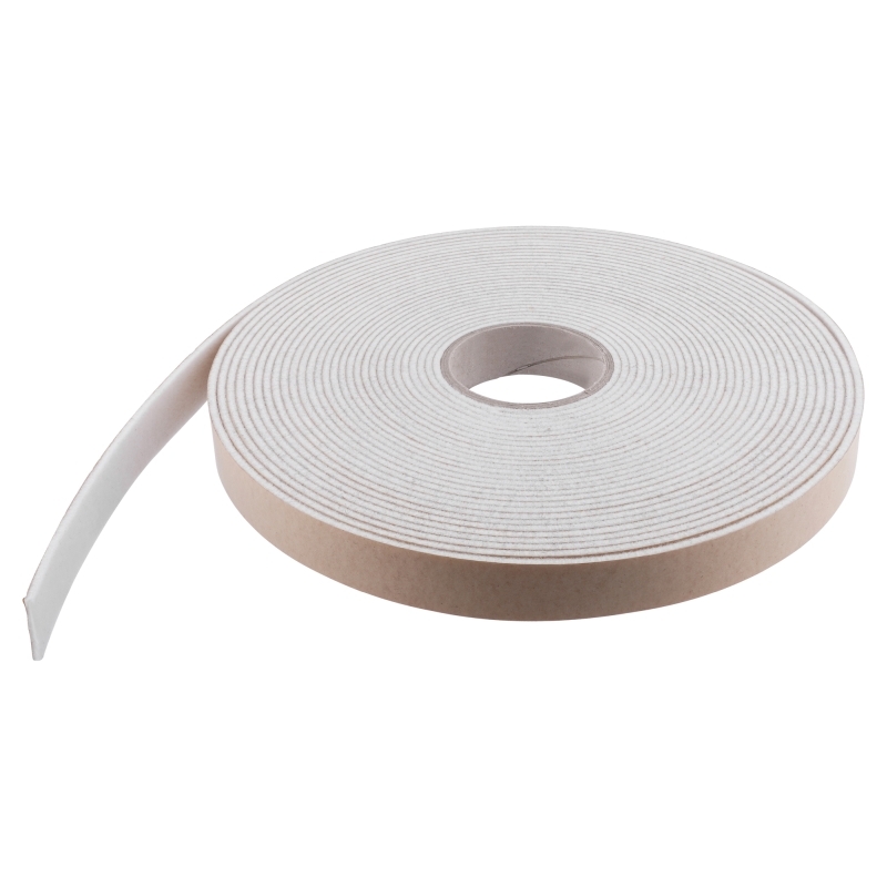 Filzklebeband weiß Kratzschutz 10m lang 1,3mm dick 6-30mm breit ko 
