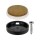 QuickClick Syno Spezialgleiter mit Schraube rund 30mm