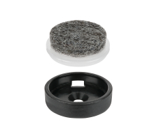 QuickClick Ultrasoft Filzgleiter selbstklebend rund 25mm