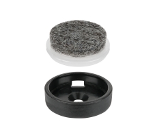 QuickClick Ultrasoft Filzgleiter selbstklebend rund 30mm