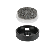 QuickClick Ultrasoft Filzgleiter selbstklebend rund 50mm
