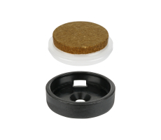 QuickClick Syno Spezialgleiter selbstklebend rund 25mm