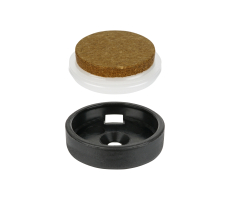 QuickClick Syno Spezialgleiter selbstklebend rund 50mm