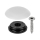 QuickClick Hyper Kunststoffgleiter mit Schraube rund 25mm SLIM & SILENT