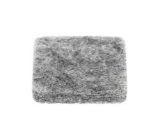 Premium Filzgleiter 6mm dick selbstklebend eckig grau 25mm x 25mm