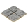 Premium Filzgleiter 6mm dick selbstklebend eckig grau 25mm x 25mm
